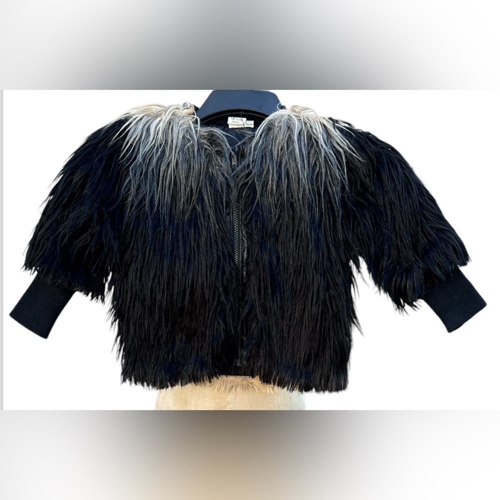 Noe & Zoe Berlin little girls fur coat 6yrs